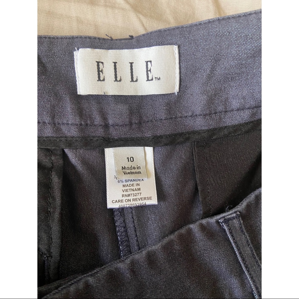 Elle Navy Blue Tailored Women's Shorts - Picture 6 of 6